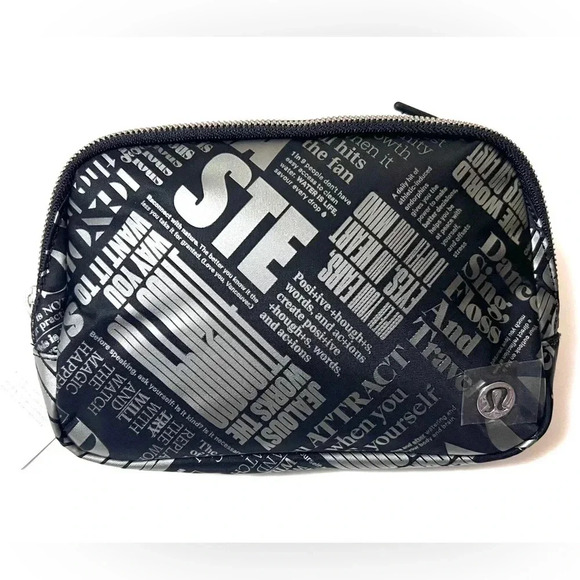NEW Lululemon  Manifesto Everywhere Belt Bag 1L- Black * Unisex - Picture 1 of 3